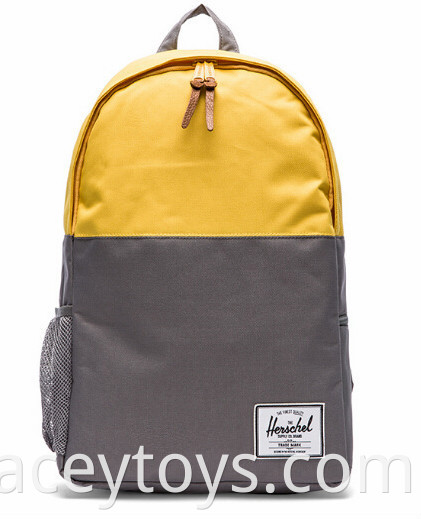 600D Polyester fashion girls school backpack bag